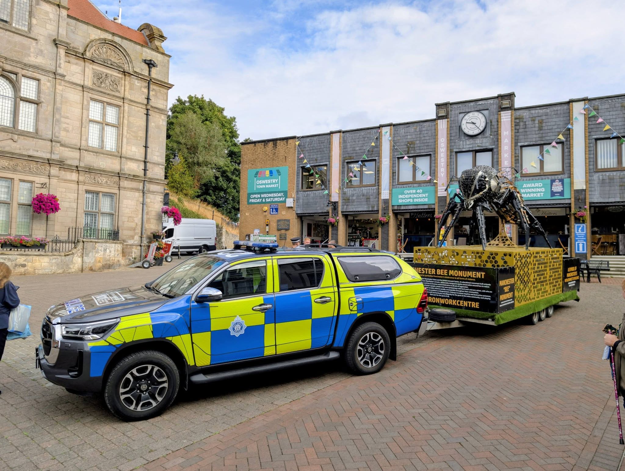 Manchester Anti-Violence Bee Monument
