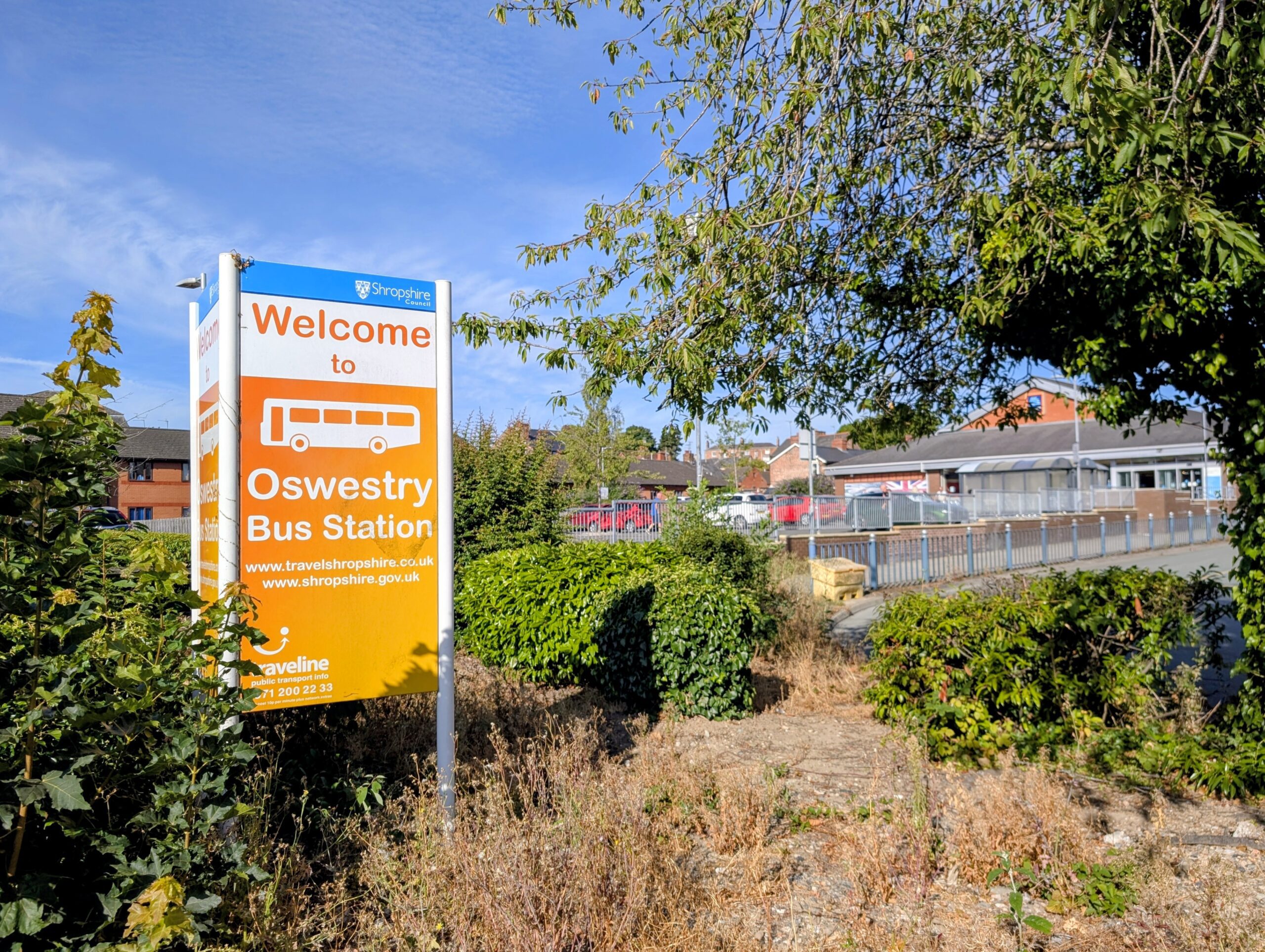Upgrade Works Underway at Oswestry Bus Station to Enhance Town Gateway