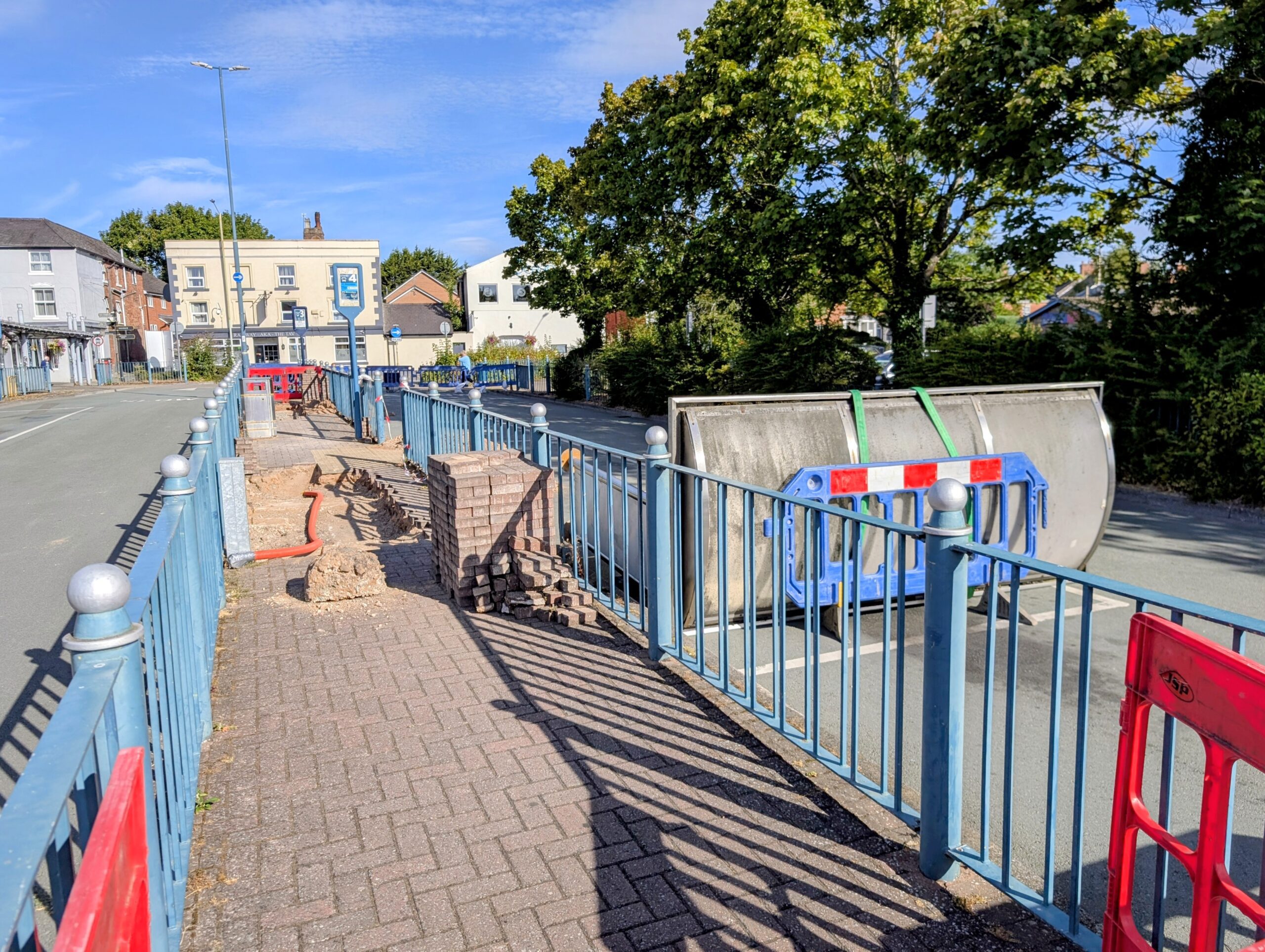 Upgrade Works Underway at Oswestry Bus Station to Enhance Town Gateway