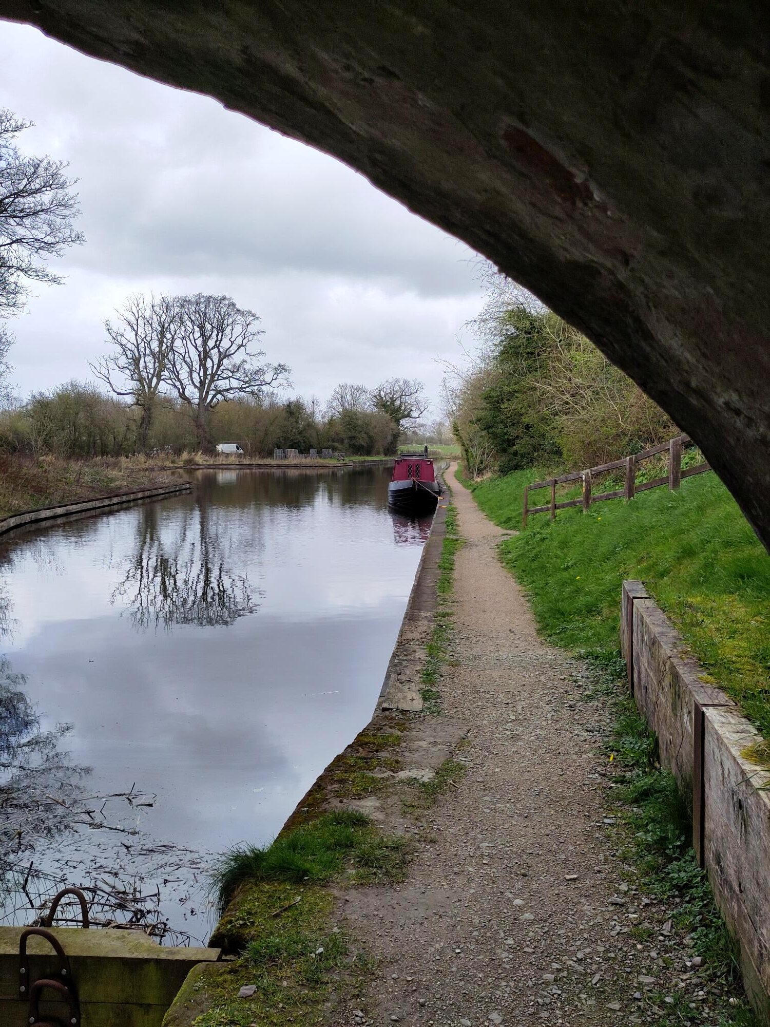 Crickheath Basin on the Montgomery Canal