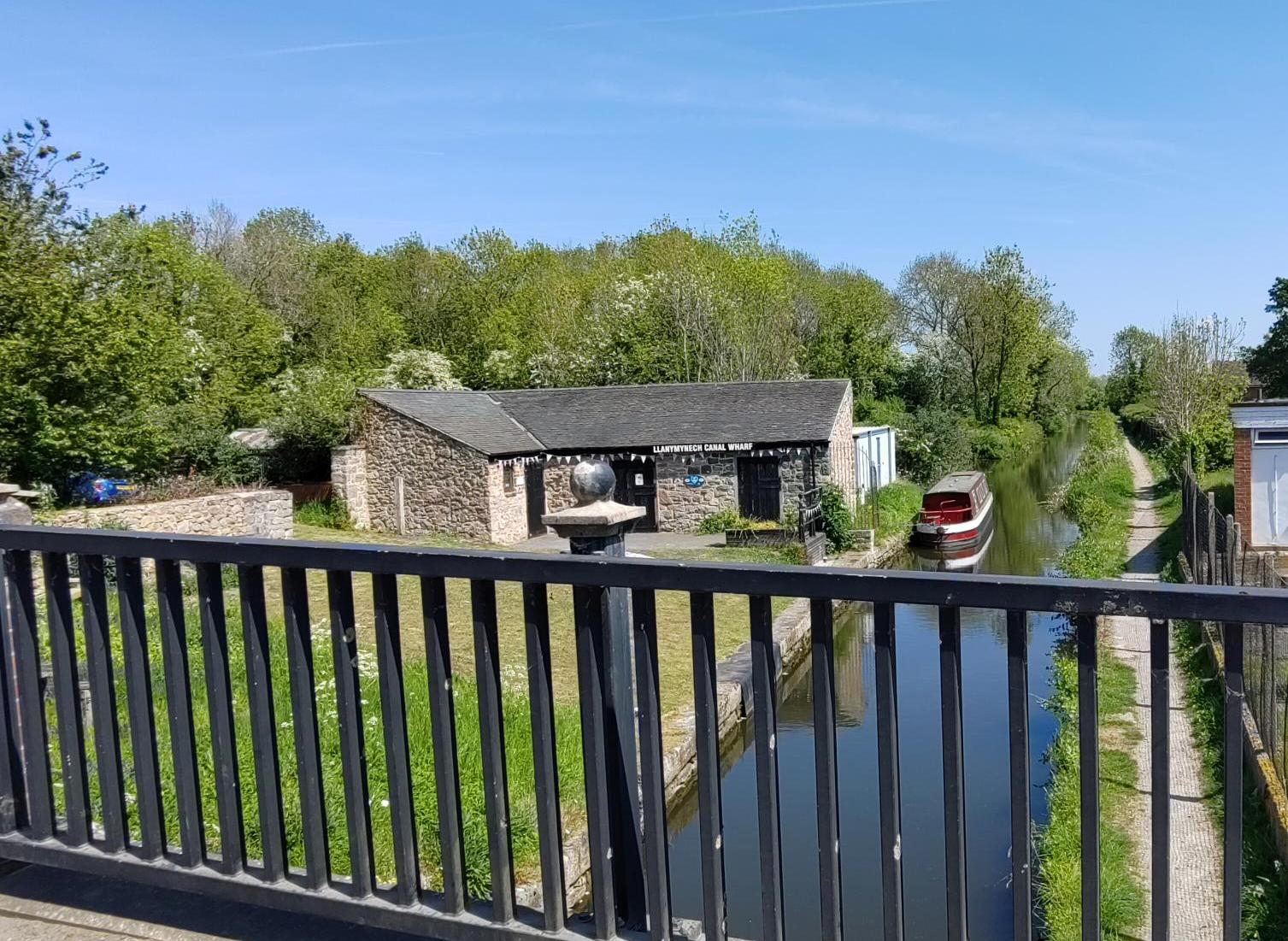 Llanymynech Canal Wharf on the Montgomery canal